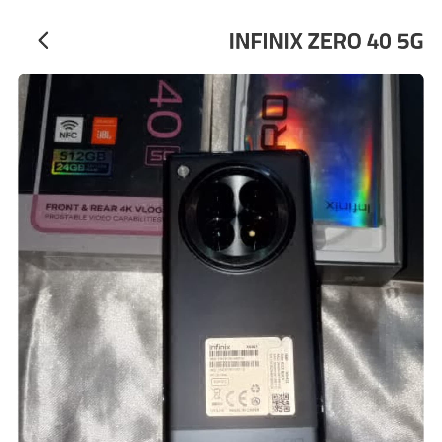INFINIX ZERO 40 5G