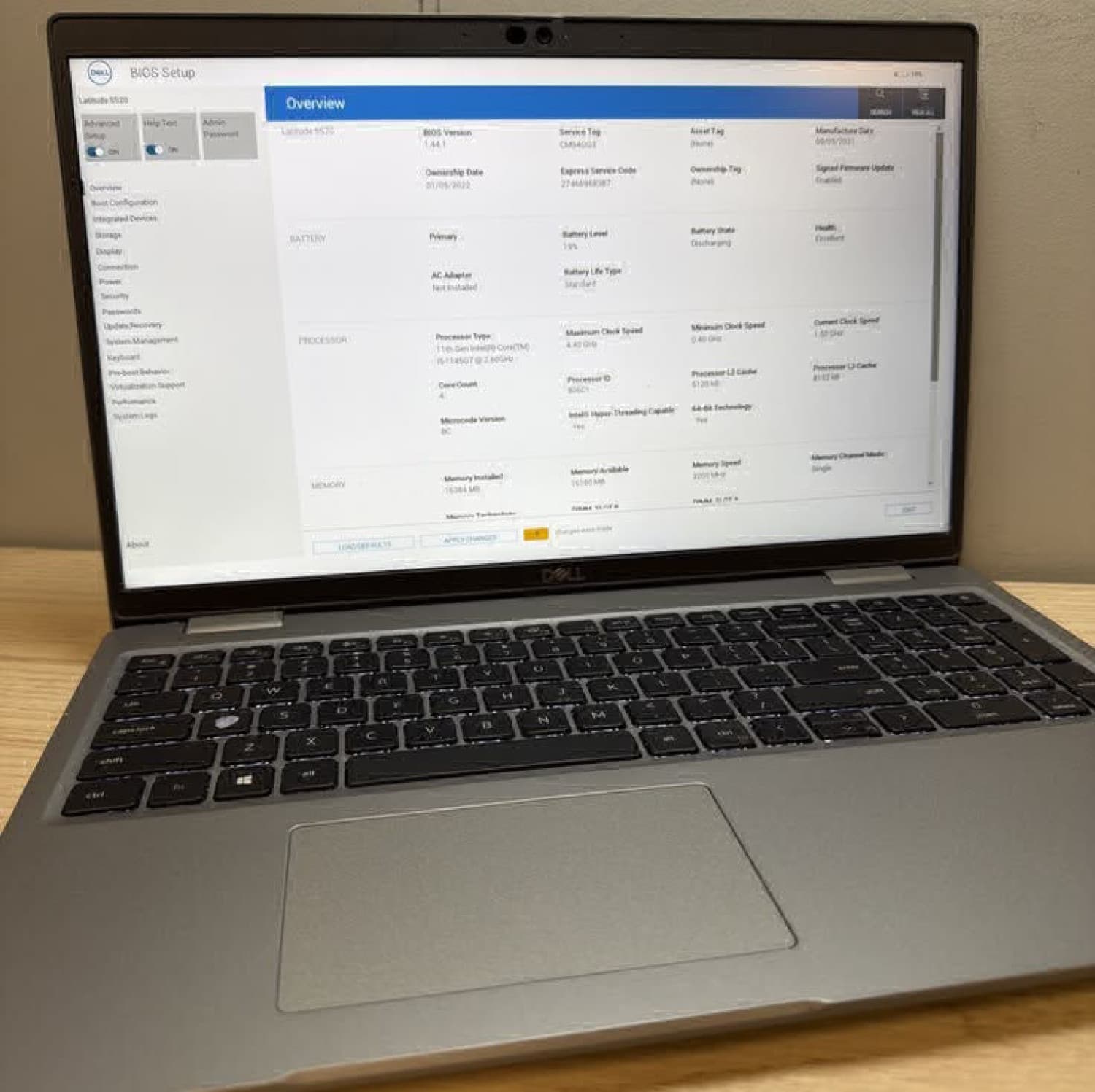 DELL LATITUDE 5520