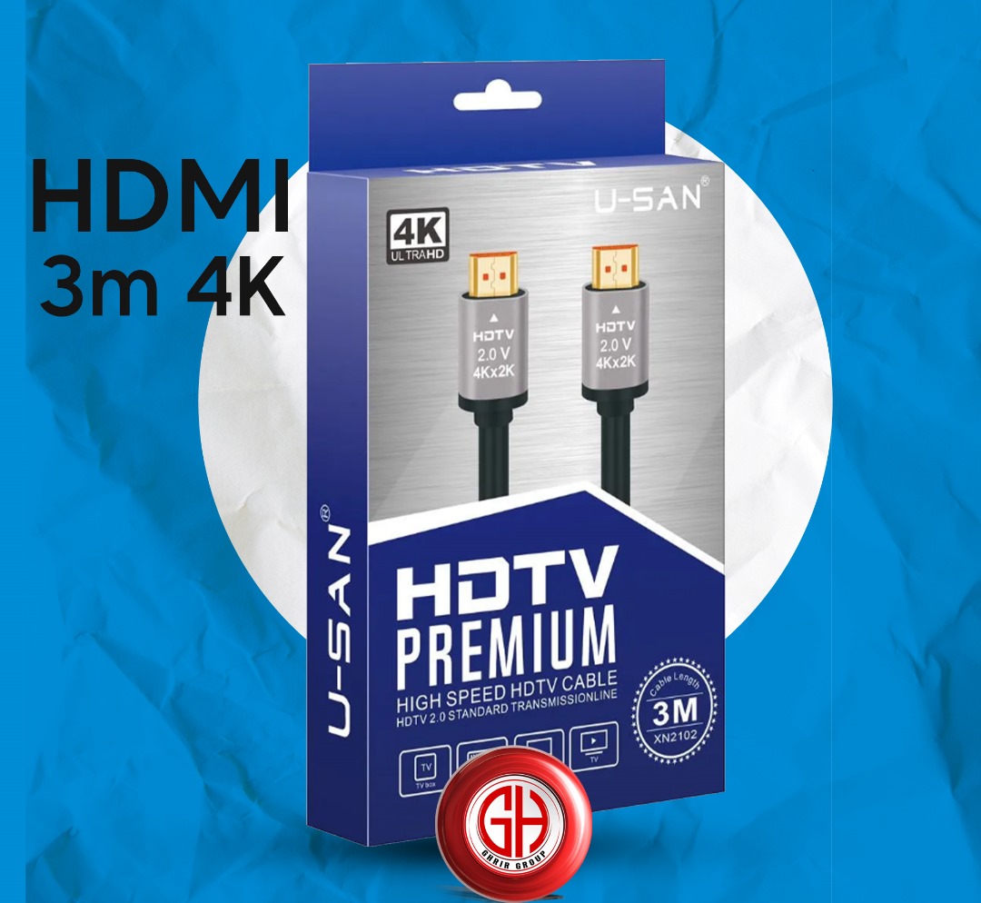 HDMI 3m 4K  كبل